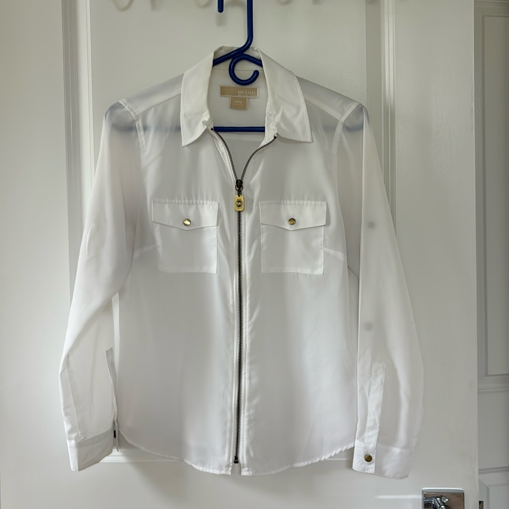 Michael Kors white blouse